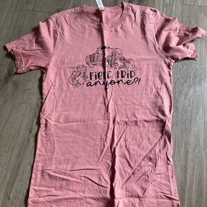 Bella- Canvas Teacher t-shirt magic school bus field trip anyone shirt size smal